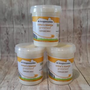 oma's toetje griesmeel