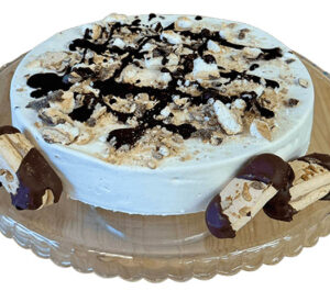 Ijstaart | bokkenpootjes roomijstaart