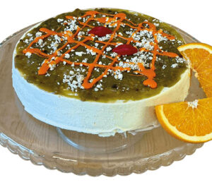 Ijstaart/ italian kiss roomijstaart